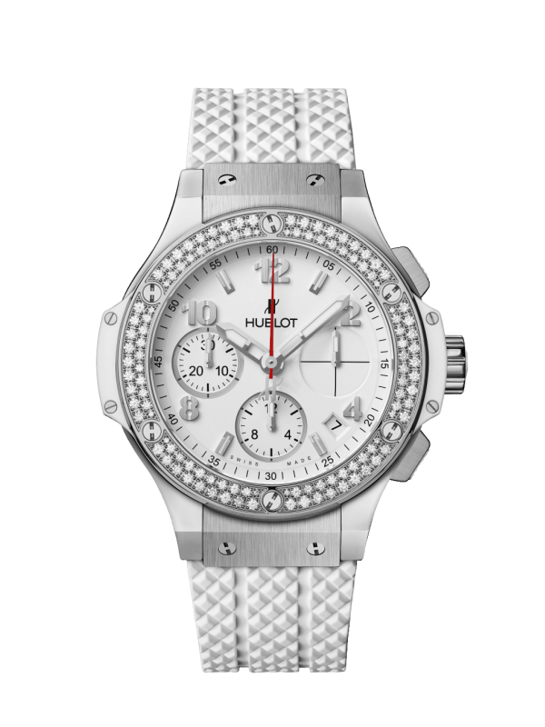 HUBLOT BIG BANG STEEL WHITE DIAMONDS