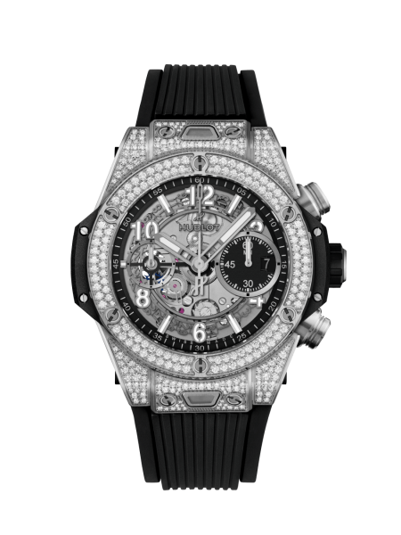 HUBLOT BIG BANG UNICO TITANIUM PAVÉ