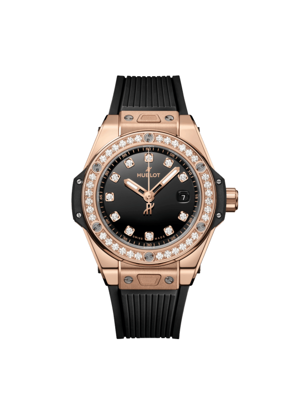 HUBLOT BIG BANG ONE CLICK KING GOLD DIAMONDS