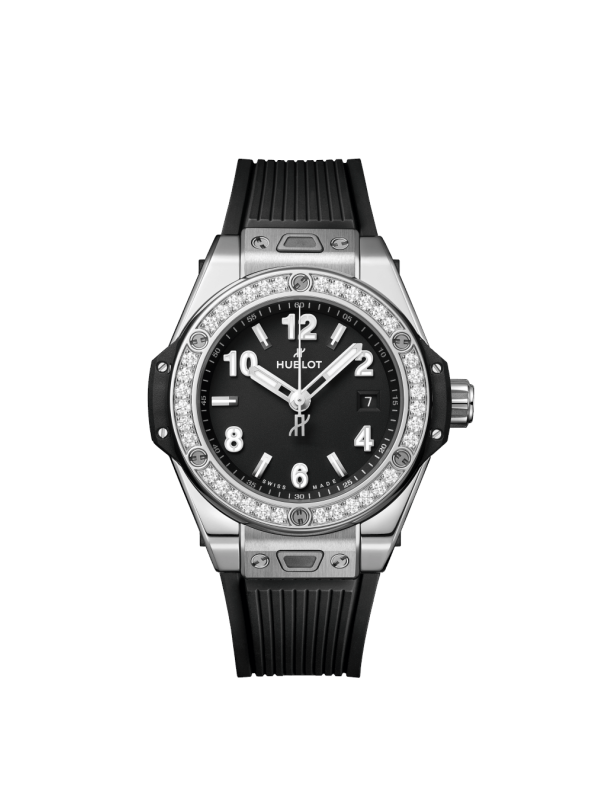 HUBLOT BIG BANG ONE CLICK STEEL DIAMONDS