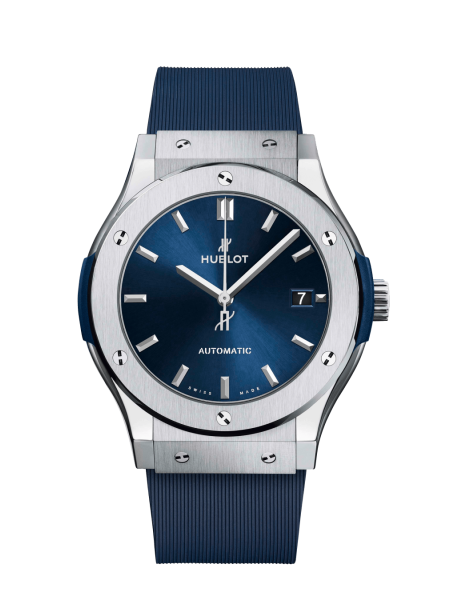 HUBLOT CLASSIC FUSION TITANIUM BLUE