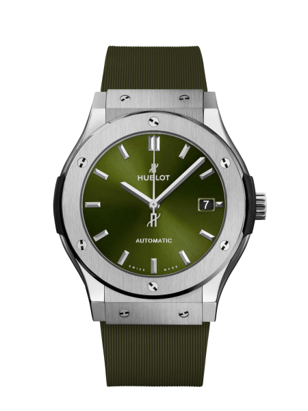 HUBLOT CLASSIC FUSION TITANIUM GREEN